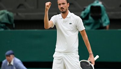 Wimbledon 2024: Daniil Medvedev stuns top-ranked Jannik Sinner to reach semi-finals