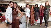 Penélope Cruz Goes Preppy in Tweed Chanel Minidress and Salma Hayek Wears Bottega Veneta for ‘Ferrari’ Luncheon