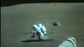 Video: Watch as Gene Cernan takes a tumble on the moon, in honor of Apollo 17’s 51-year anniversary
