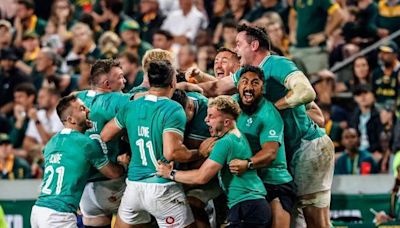 Frawley drop-goal gives Irish thrilling win over South Africa