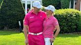 Mike and Zara Tindall spark fan frenzy in matching bright pink golf outfits