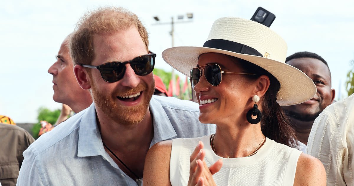 Meghan Markle and Prince Harry Step Out for His 40th Birthday Weekend at Charity Tennis Tournament