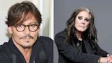 Johnny Depp reapareció con un drástico cambio de look y sus seguidores lo compararon con Ozzy Osbourne