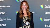 Julia Roberts Wears Dress Covered in Photos of George Clooney to Kennedy Center Honors