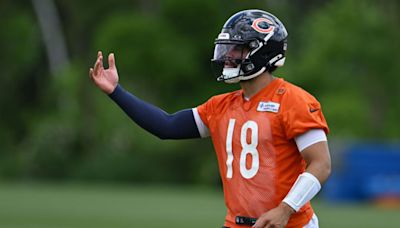 Caleb Williams the receiver? Takeaways from the first practice at Chicago Bears training camp