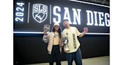 Monster Energy's Rayssa Leal Takes First Place in the Women's Skateboard Street at the SLS San Diego 2024 Skateboarding Contest