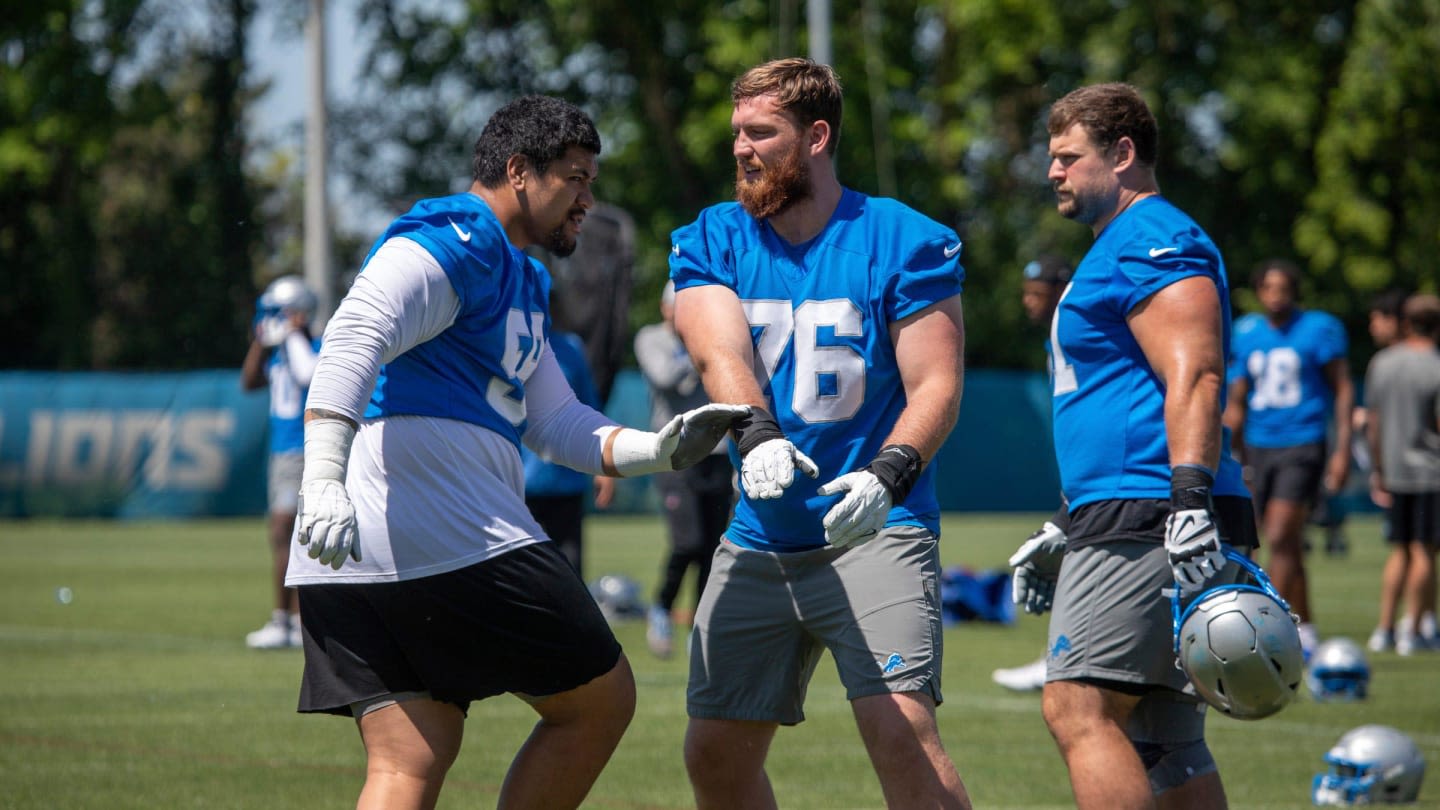 Detroit Lions Offensive Line Ranked No. 1 in NFL
