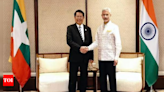 Jaishankar presses Myanmar counterpart for return of unlawfully detained Indians; discusses insurgency | India News - Times of India