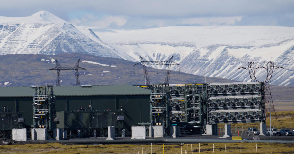 "Mammoth" carbon capture facility launches in Iceland, expanding one tool in the climate change arsenal