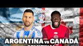 Argentina - Canadá hoy EN VIVO GRATIS, con Messi | ver Copa América, en directo