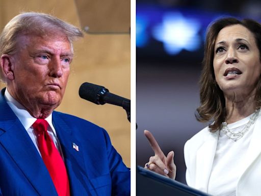 Donald Trump Plans to Tower Over Harris in Last-Minute Debate Ask