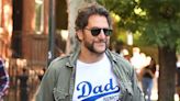 Bradley Cooper Smiles as He Rocks a ‘Dad Since 2017’ Shirt in New York City Ahead of Father's Day