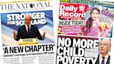 Scotland's papers: Swinney's 'new chapter' and child poverty pledge