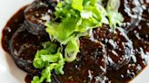 Stuffed aubergines with black bean sauce recipe