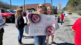 'Just answer the questions' | Students and parents protest in Avery County, citing lack of transparency in staffing cuts and reassignments