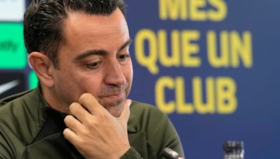 El mea culpa de Xavi: “No pasará más”