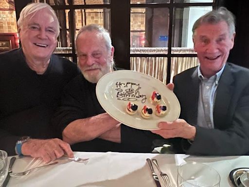 Monty Python stars reunite for Sir Michael Palin’s birthday – with one notable absence