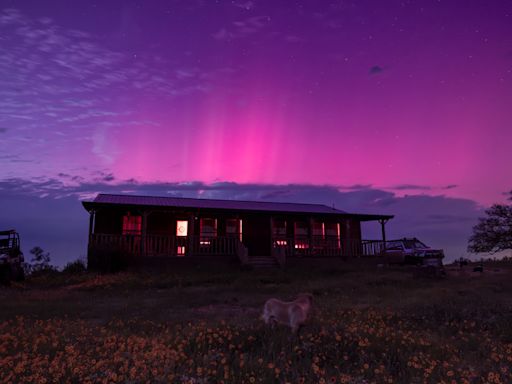 Central Texas catches rare glimpse of Northern Lights thanks to rare storm