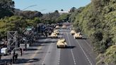 El desfile militar al que asistió Javier Milei por el 9 de Julio desde el drone de Infobae