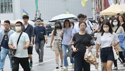 鋒面北移 西半部明天留意局部較大雨勢 周二下波鋒面接近