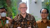 Australian leader visits Indonesia's Makassar to deepen ties