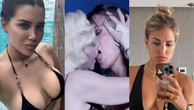 La semana de los famosos: el beso de Madonna y la plataforma de contenido para adultos de Wanda Nara