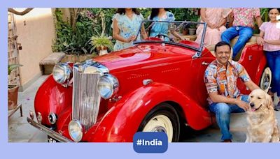 Meet Lal Pari: The 73-YO vintage car that embarked on an epic road trip from India to London with a Gujarati family