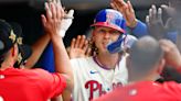 Bohm, Harper lead the streaking Phillies to a sweep of the Nationals with 11-5 win