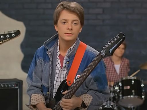 This footage confirms Michael J Fox had serious guitar chops on the set of Back To The Future