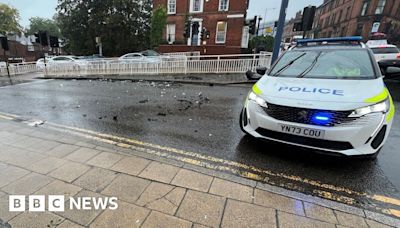 South Yorkshire Police officer injured in Sheffield car crash