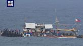 「依法管制」 陸海警：菲多艘船隻在黃岩島鄰近海域非法聚集