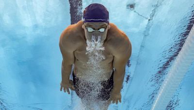 King Leon, queen Ledecky and ‘magical’ Pan in the pool