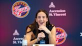 Indiana Fever's Caitlin Clark says she hopes the Pacers beat the Bucks in 2024 NBA playoffs