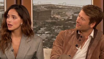 'The Drew Barrymore Show': Glen Powell and Adria Arjona broke out into rashes while filming bathtub sex scene in 'Hit Man'