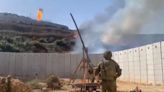 Watch: IDF uses trebuchet to launch flaming projectile at Hezbollah