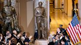 Statuesque Rev. Graham tribute comes to the Capitol, but shies away from the limelight