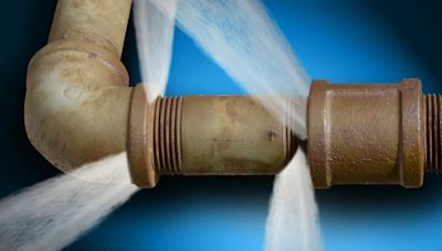 Water main break reported in Exeter Township