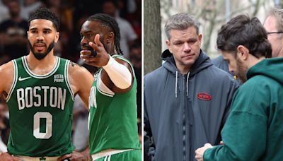 Why Matt Damon and Casey Affleck love this year's Celtics heading into NBA Finals