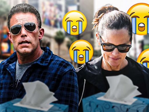 Jennifer Garner gets emotional, but not about Ben Affleck's rumored divorce