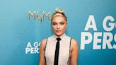 Florence Pugh Just Wore a Side Boob-Baring Tuxedo Gown