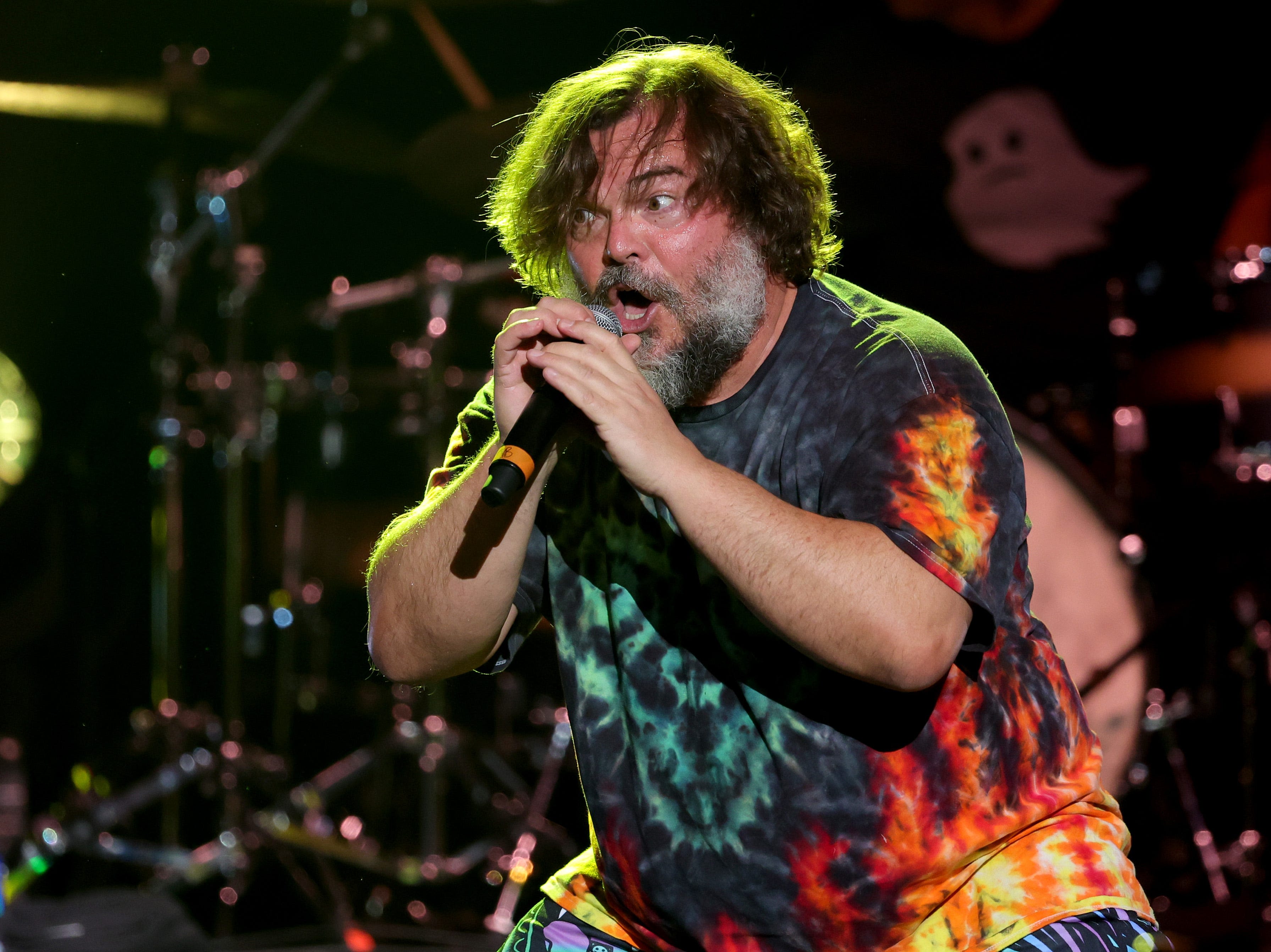 Jack Black responds to students' request to attend 'School of Rock' musical production
