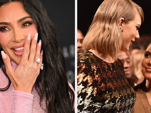 Here’s How Kim Kardashian Apparently Feels About Taylor Swift’s Alleged 'Diss Track' About Her