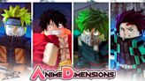 ROBLOX Anime Dimensions: códigos de maio 2024 para gemas e impulsos