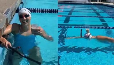 Latest News, Live Updates Today June 21, 2024: American swimmer's awesome balancing swim goes viral again | Watch