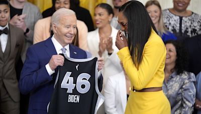 ‘Audacity’: Biden blasted for touting women’s sports after adding biological males to Title IX