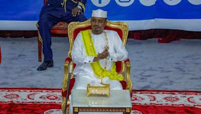 Chad's Deby sworn in as president after three years of military rule