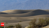 Tourist suffers third-degree burns while walking on blazing hot sand dunes in California's Death Valley - Times of India