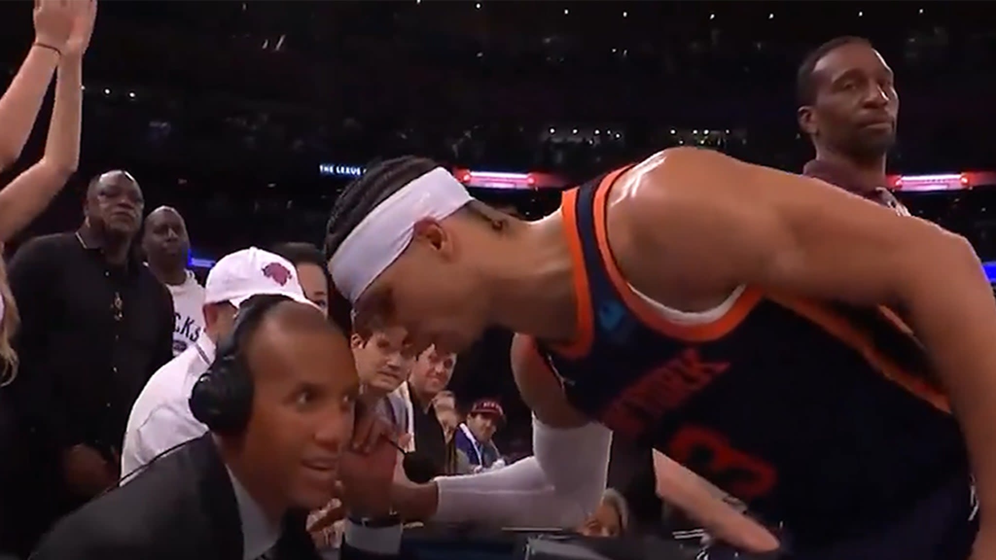 Knicks' Josh Hart To Reggie Miller On Hot Mic, 'Fans Are Saying F*** You!'