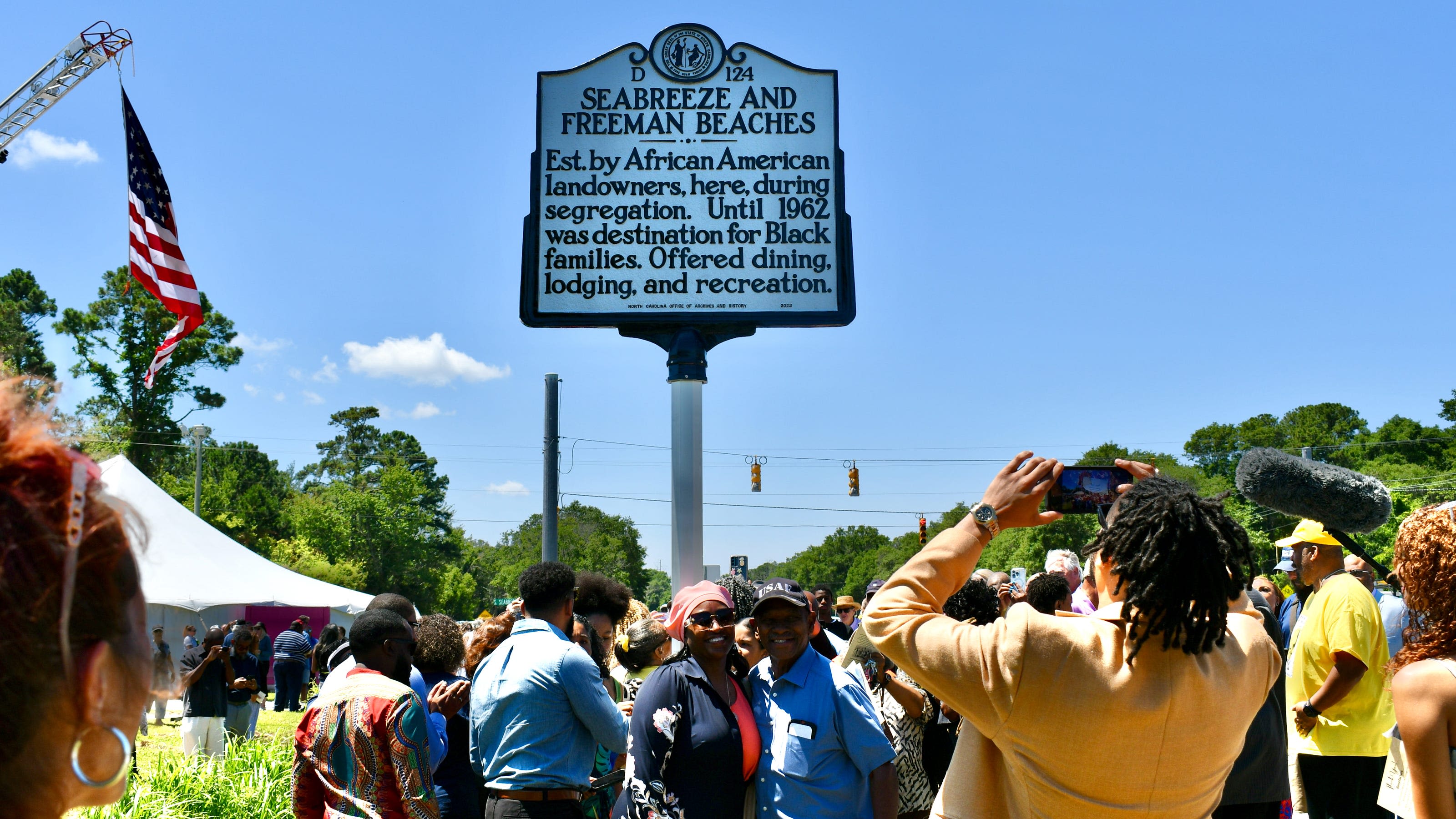 A Black community in New Hanover County receives a historic marker