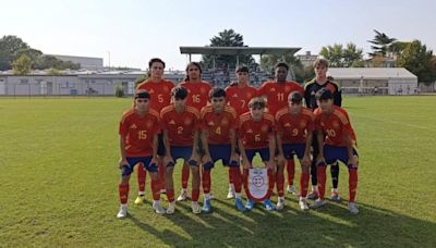 Pedro Fernández y Álex Campos lideran el triunfo de la Sub-17